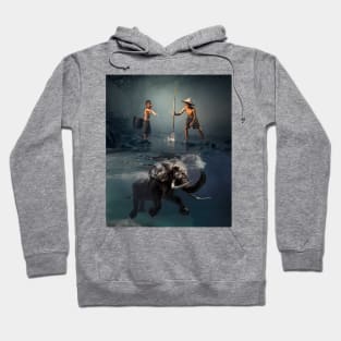 Underwater Elephant Hoodie